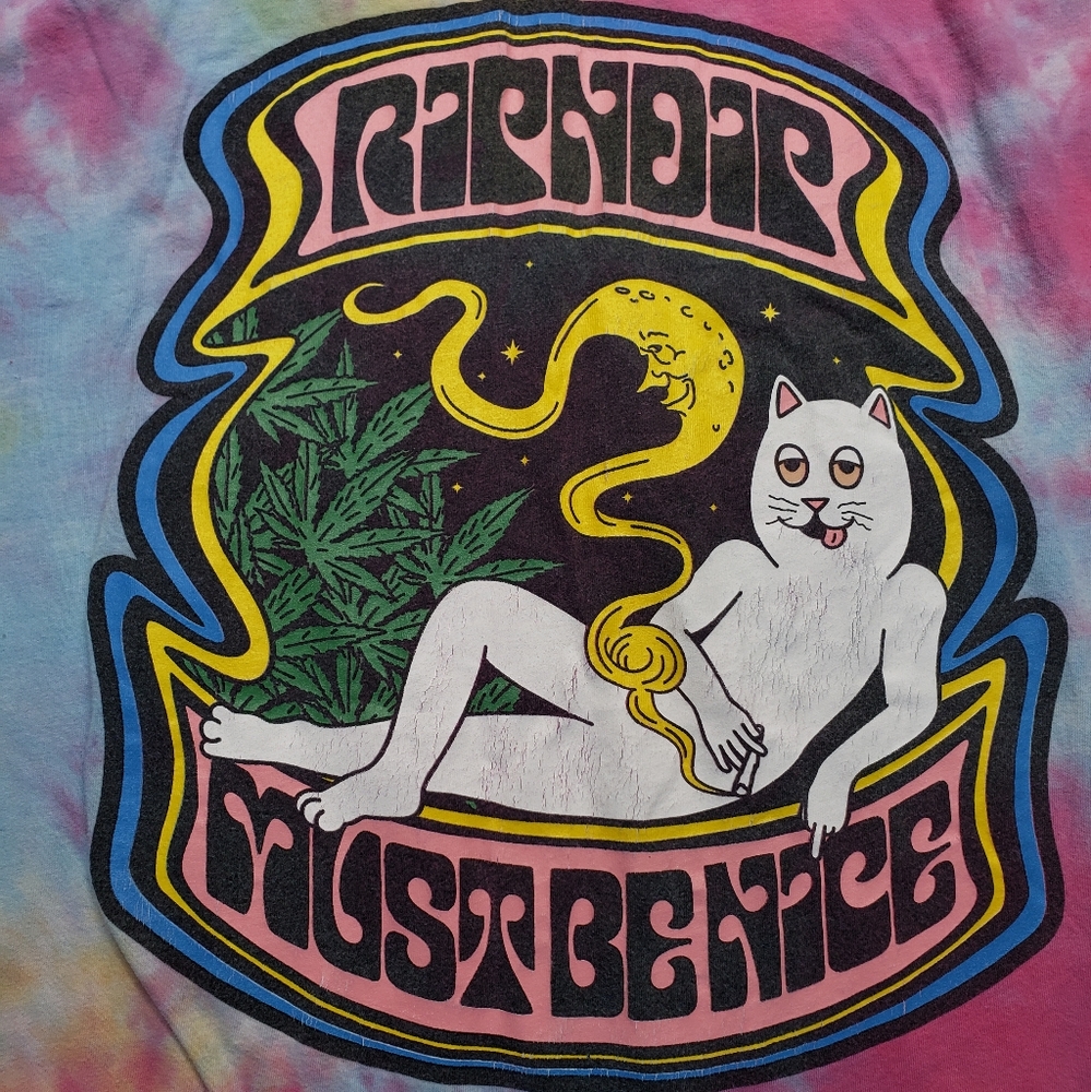 RipNDip T Shirt Tie Dye Size Small